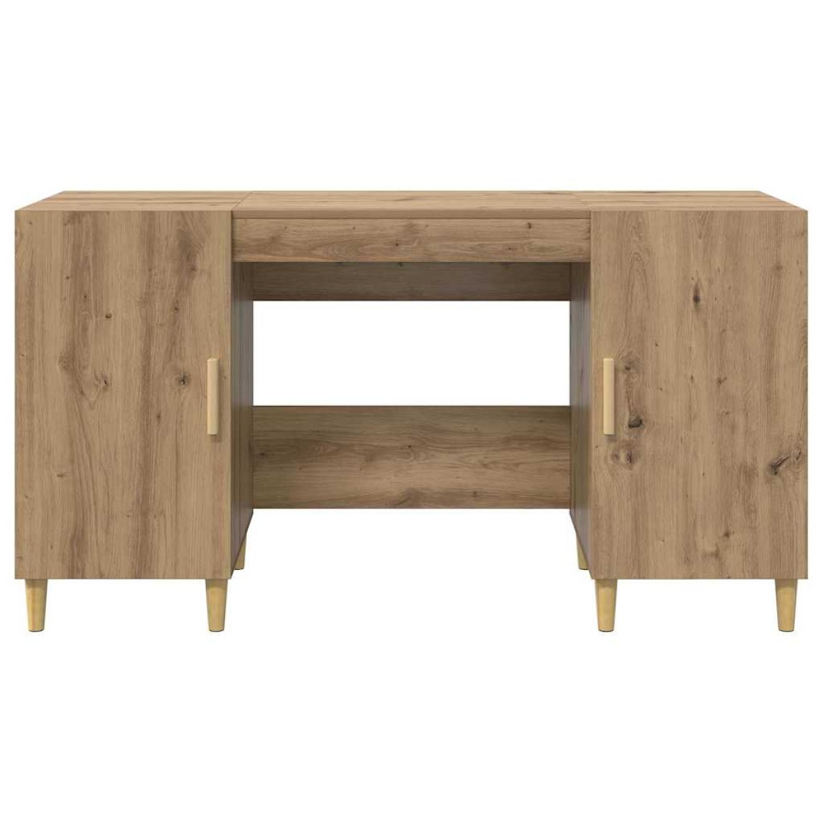 vidaXL Γραφείο Artisan Oak Επεξεργασμένο Ξύλο 140 x 50 x 75 εκ.