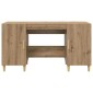 vidaXL Γραφείο Artisan Oak Επεξεργασμένο Ξύλο 140 x 50 x 75 εκ.