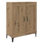 vidaXL Πλαϊνό γραφείο Artisan Oak 69,5 x 34 x 90 εκ.
