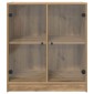 vidaXL Βοηθητικό ντουλάπι Artisan Oak 68 x 37 x 75,5 εκ