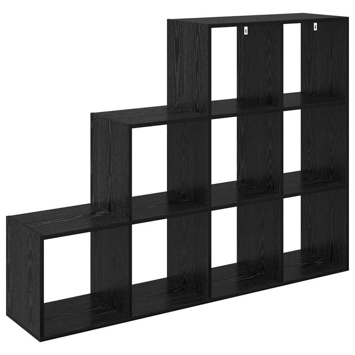 vidaXL Διαχωριστικό Ράφι Δωματίου 137,5 x 29 x 103,5 εκ Μαύρη Οξυά