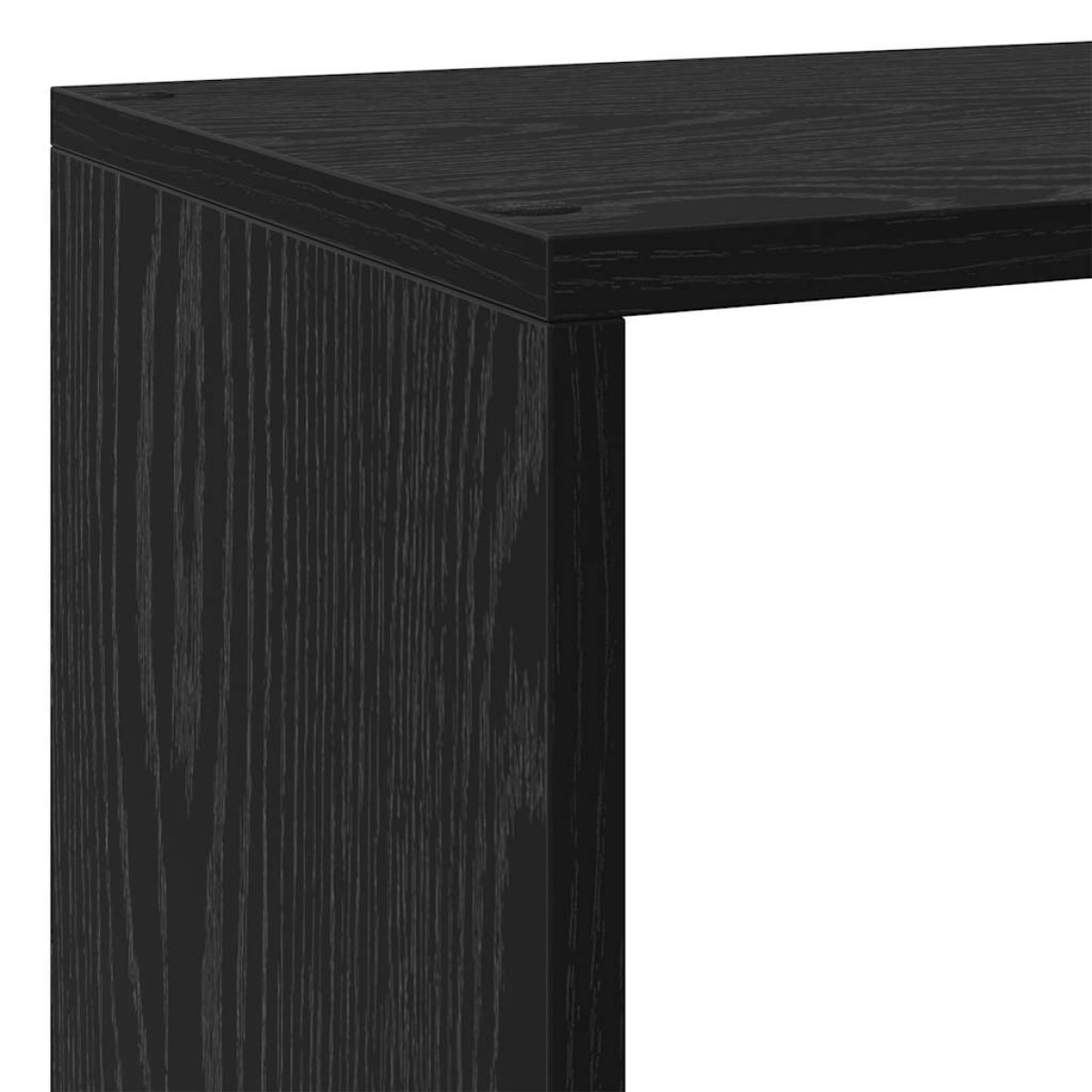 vidaXL Διαχωριστικό Ράφι Δωματίου 137,5 x 29 x 103,5 εκ Μαύρη Οξυά