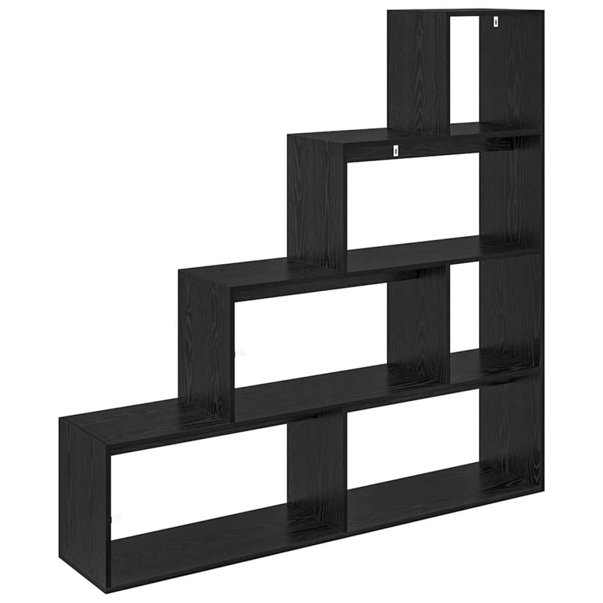 vidaXL Διαχωριστικό Ράφι Δωματίου 143,5 x 29 x 143,5 εκ Μαύρη Οξυά
