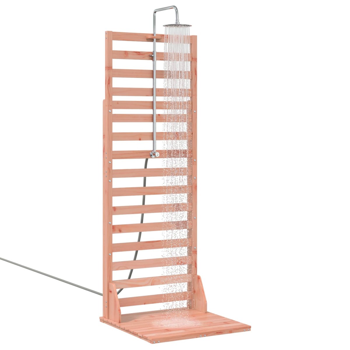 vidaXL Εξωτερικό ντους 225 cm Φυσικό