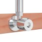 vidaXL Εξωτερικό ντους 225 cm Φυσικό