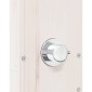 vidaXL Εξωτερικό ντους 210 cm Μασίφ ξύλο πεύκου και ανοξείδωτο ατσάλι