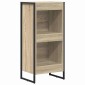 vidaXL Βιβλιοθήκη 40 x 30 x 86,5 εκ Επεξεργασμένο Ξύλο Σονόμα