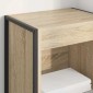 vidaXL Βιβλιοθήκη 40 x 30 x 86,5 εκ Επεξεργασμένο Ξύλο Σονόμα