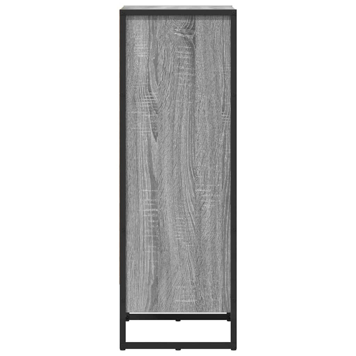 vidaXL Βιβλιοθήκη 40 x 30 x 86,5 εκ Επεξεργασμένο Ξύλο Γκρίζο Σονομα