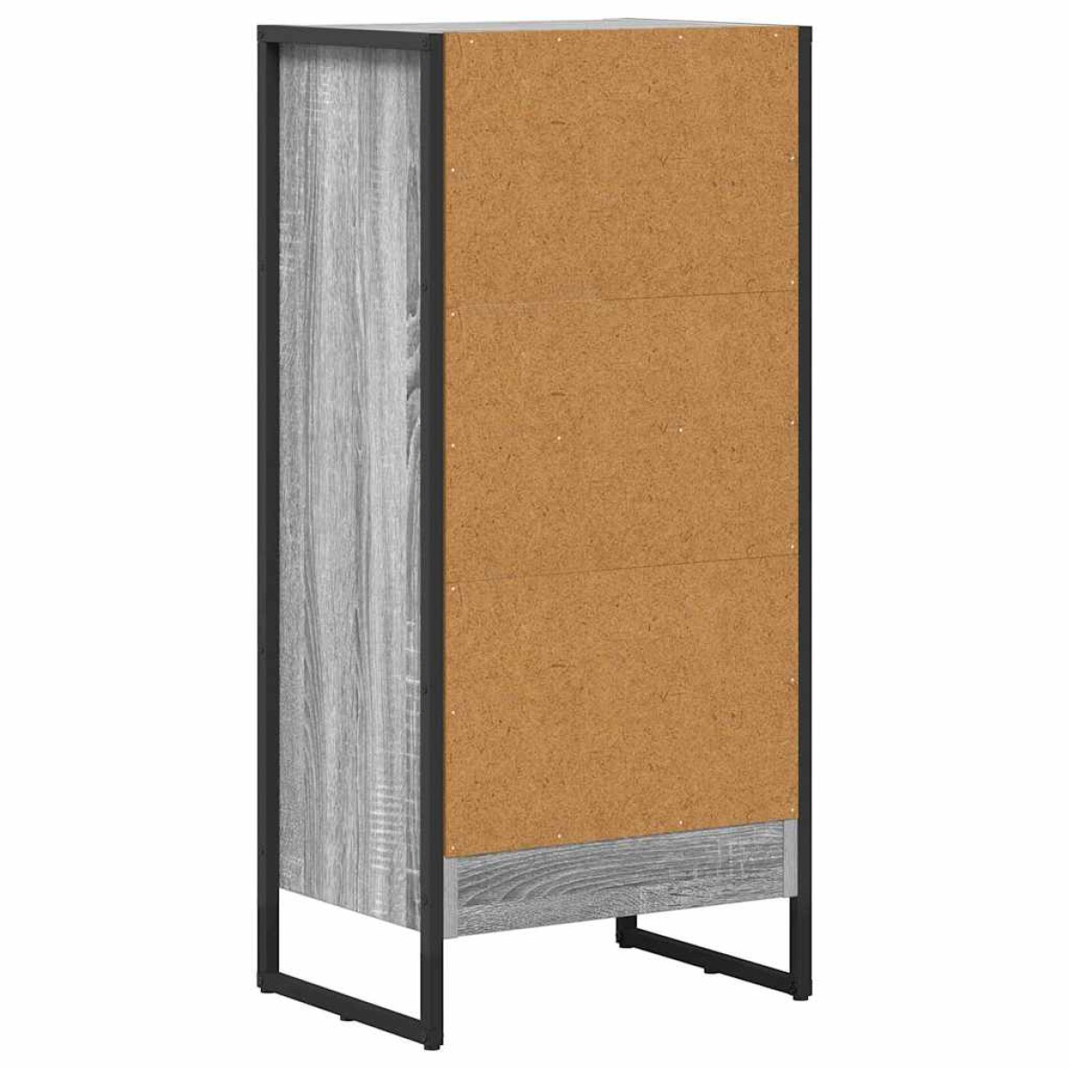 vidaXL Βιβλιοθήκη 40 x 30 x 86,5 εκ Επεξεργασμένο Ξύλο Γκρίζο Σονομα