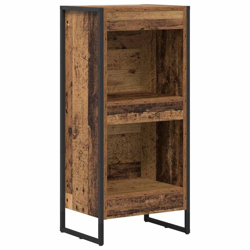 vidaXL Βιβλιοθήκη 40 x 30 x 86,5 εκ Επεξεργασμένο Ξύλο Παλιό Ξύλο