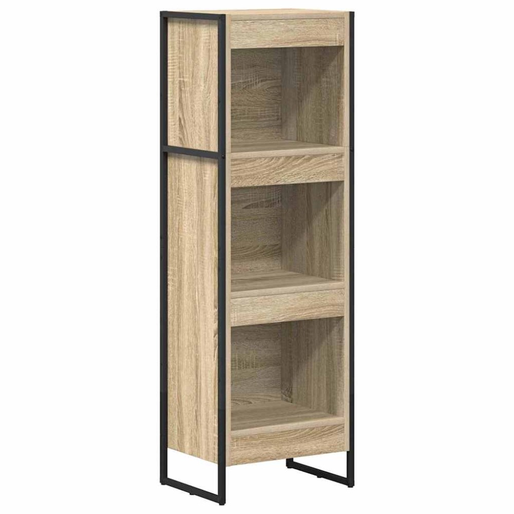 vidaXL Βιβλιοθήκη 40 x 30 x 121 εκ Επεξεργασμένο Ξύλο Σονόμα