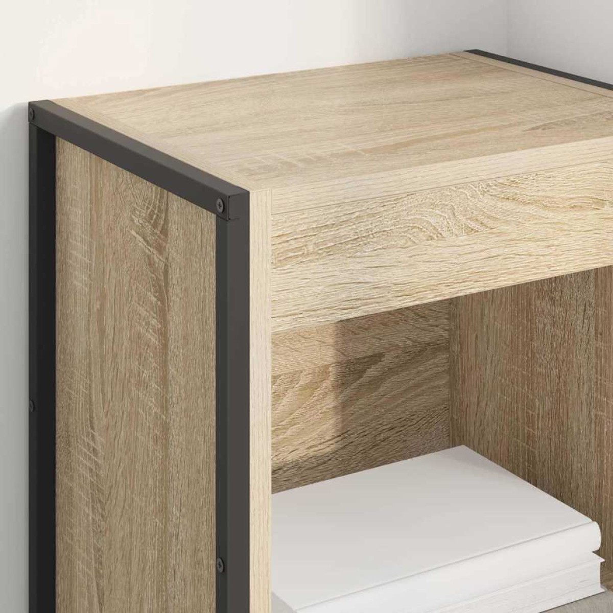 vidaXL Βιβλιοθήκη 40 x 30 x 121 εκ Επεξεργασμένο Ξύλο Σονόμα
