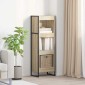 vidaXL Βιβλιοθήκη 40 x 30 x 121 εκ Επεξεργασμένο Ξύλο Σονόμα