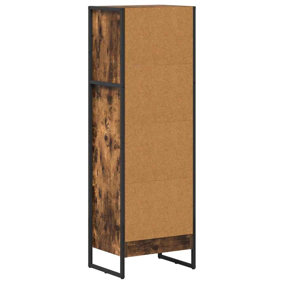 vidaXL Βιβλιοθήκη 40 x 30 x 121 εκ Επεξεργασμένο Ξύλο Καπνιστό Δρύς