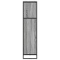 vidaXL Βιβλιοθήκη 40 x 30 x 121 εκ Επεξεργασμένο Ξύλο Γκρίζο Σονομα