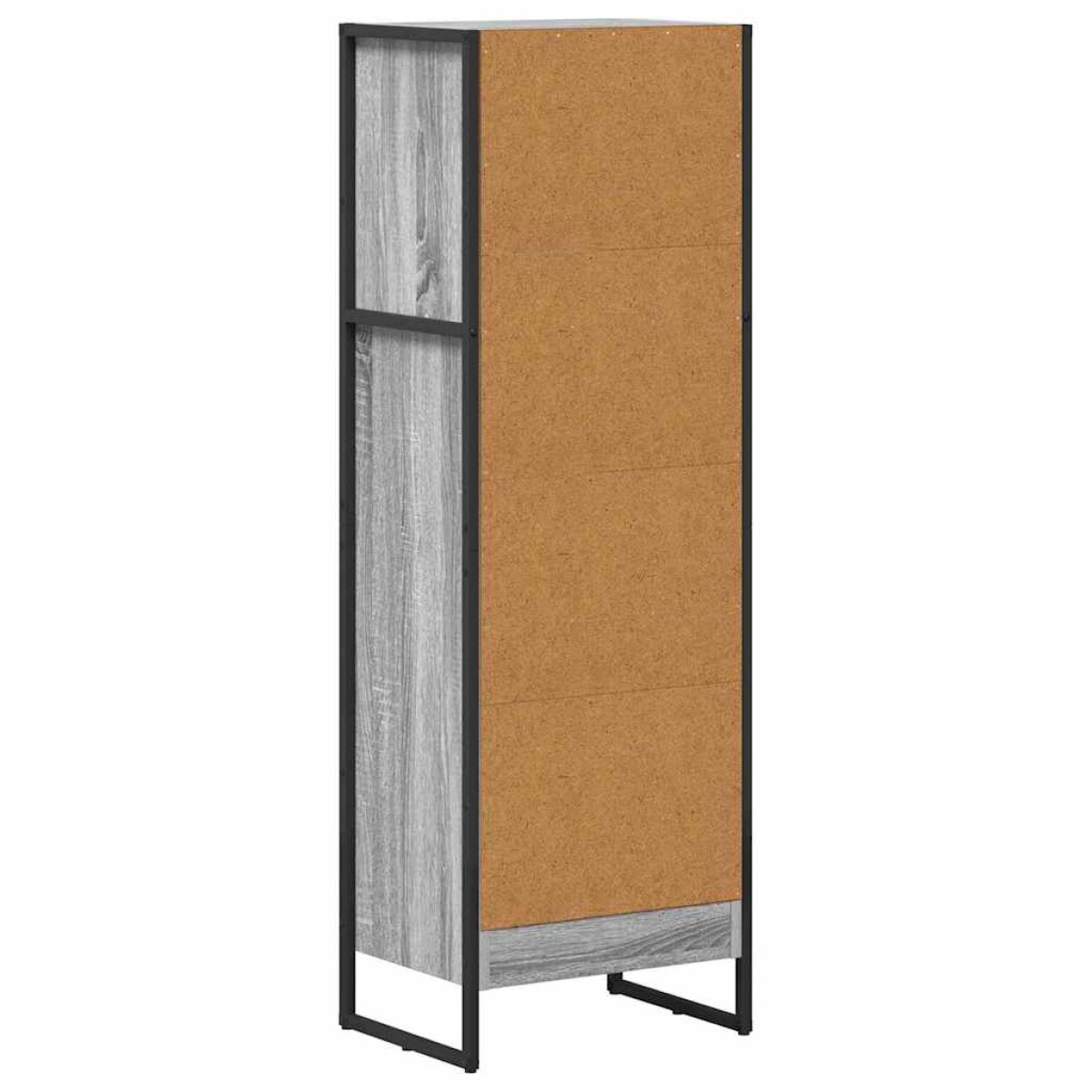 vidaXL Βιβλιοθήκη 40 x 30 x 121 εκ Επεξεργασμένο Ξύλο Γκρίζο Σονομα