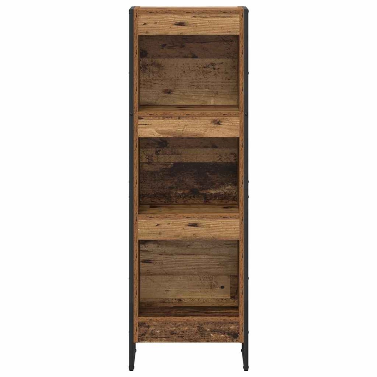 vidaXL Βιβλιοθήκη 40 x 30 x 121 εκ Επεξεργασμένο Ξύλο Παλιό Ξύλο