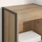 vidaXL Βιβλιοθήκη 40 x 30 x 121 εκ Επεξεργασμένο Ξύλο