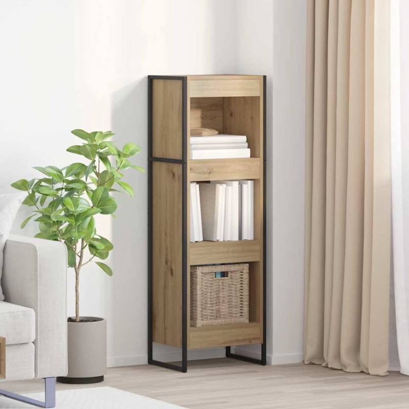 vidaXL Βιβλιοθήκη 40 x 30 x 121 εκ Επεξεργασμένο Ξύλο