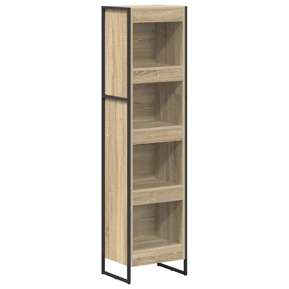 vidaXL Βιβλιοθήκη 40 x 30 x 155 εκ Επεξεργασμένο Ξύλο Σονόμα