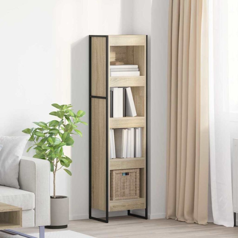vidaXL Βιβλιοθήκη 40 x 30 x 155 εκ Επεξεργασμένο Ξύλο Σονόμα
