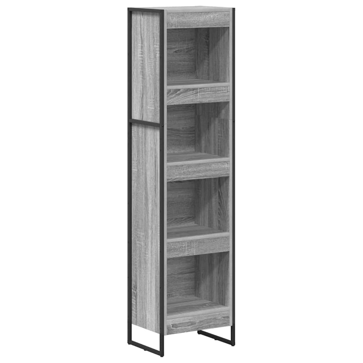 vidaXL Βιβλιοθήκη 40 x 30 x 155 εκ Επεξεργασμένο Ξύλο Γκρίζο Σονομα