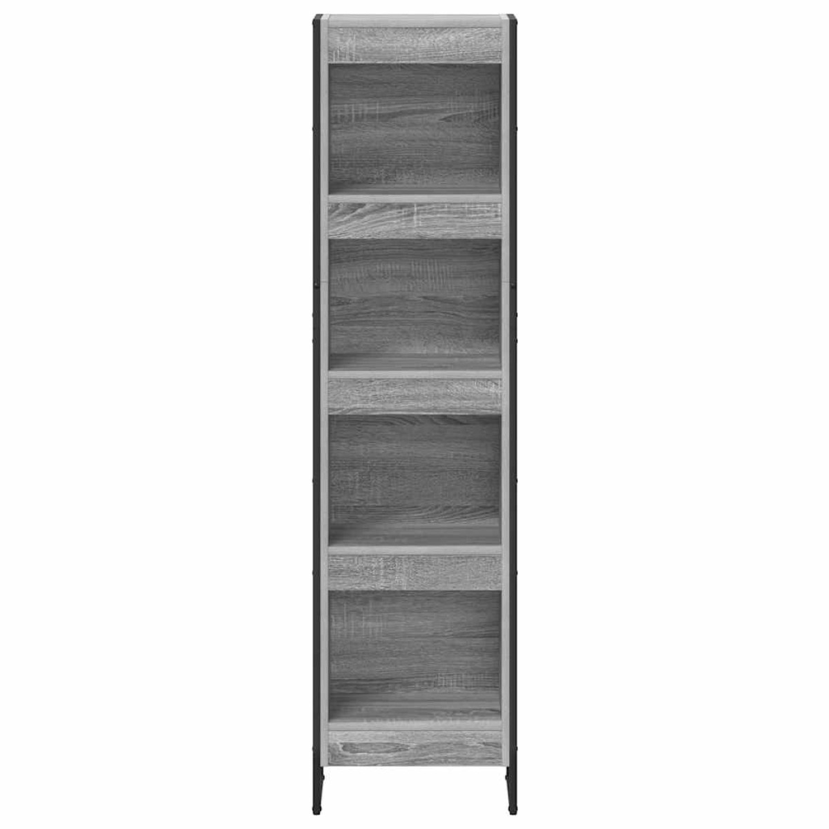 vidaXL Βιβλιοθήκη 40 x 30 x 155 εκ Επεξεργασμένο Ξύλο Γκρίζο Σονομα