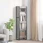 vidaXL Βιβλιοθήκη 40 x 30 x 155 εκ Επεξεργασμένο Ξύλο Γκρίζο Σονομα
