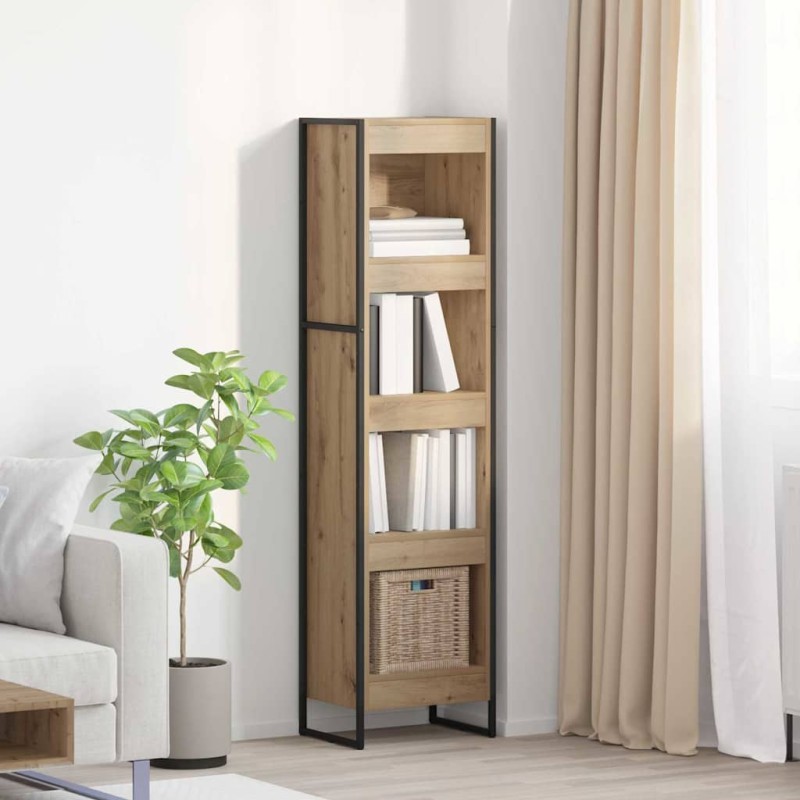 vidaXL Βιβλιοθήκη 40 x 30 x 155 εκ Επεξεργασμένο Ξύλο