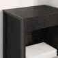 vidaXL Βιβλιοθήκη 40 x 30 x 189,5 εκ Επεξεργασμένο Ξύλο Μαύρη Οξυά