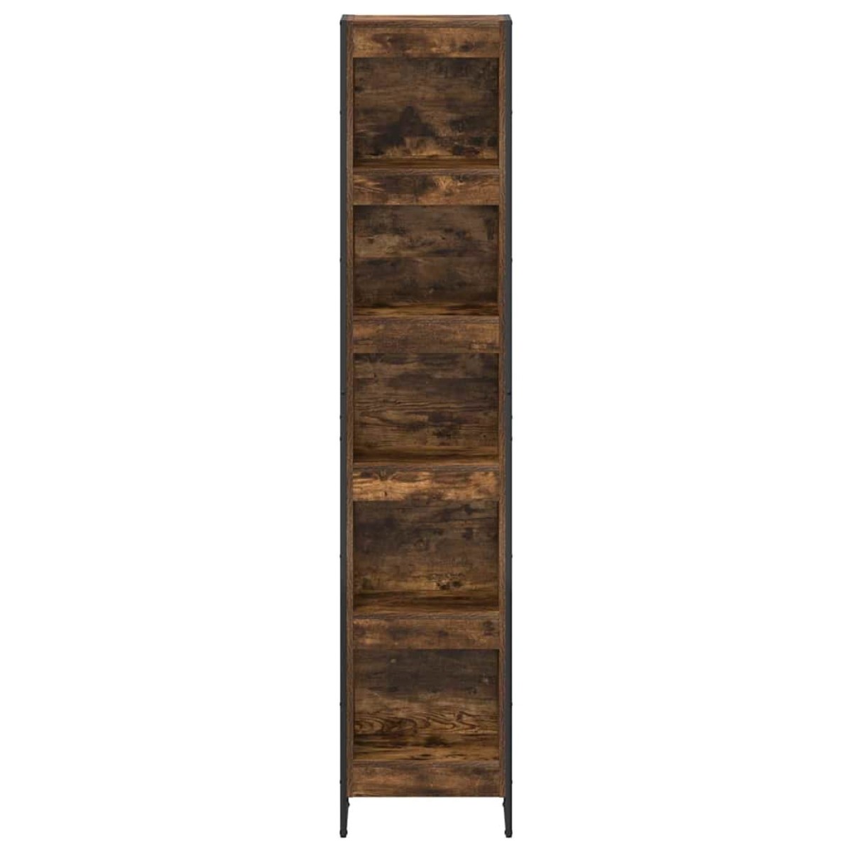 vidaXL Βιβλιοθήκη 40 x 30 x 189,5 εκ Επεξεργασμένο Ξύλο Καπνιστό Δρύς