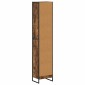 vidaXL Βιβλιοθήκη 40 x 30 x 189,5 εκ Επεξεργασμένο Ξύλο Καπνιστό Δρύς