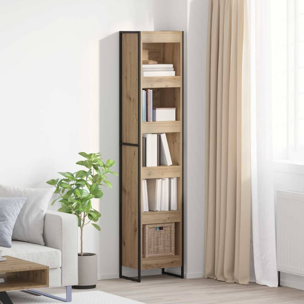 vidaXL Βιβλιοθήκη 40 x 30 x 189,5 εκ Επεξεργασμένο Ξύλο