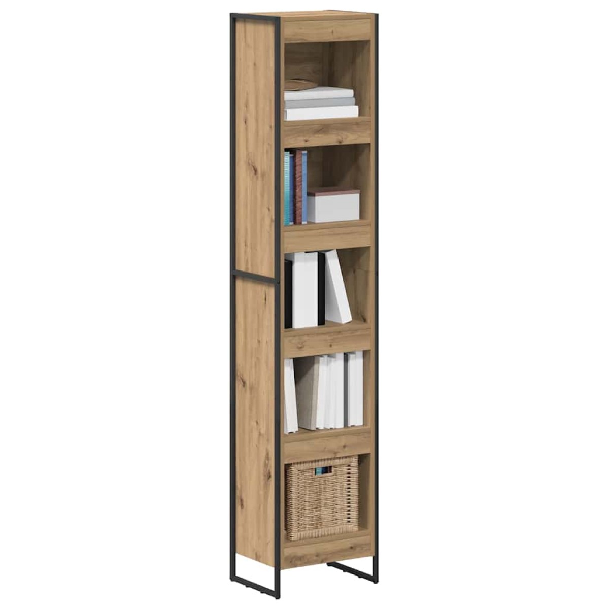 vidaXL Βιβλιοθήκη 40 x 30 x 189,5 εκ Επεξεργασμένο Ξύλο