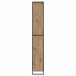vidaXL Βιβλιοθήκη 40 x 30 x 189,5 εκ Επεξεργασμένο Ξύλο