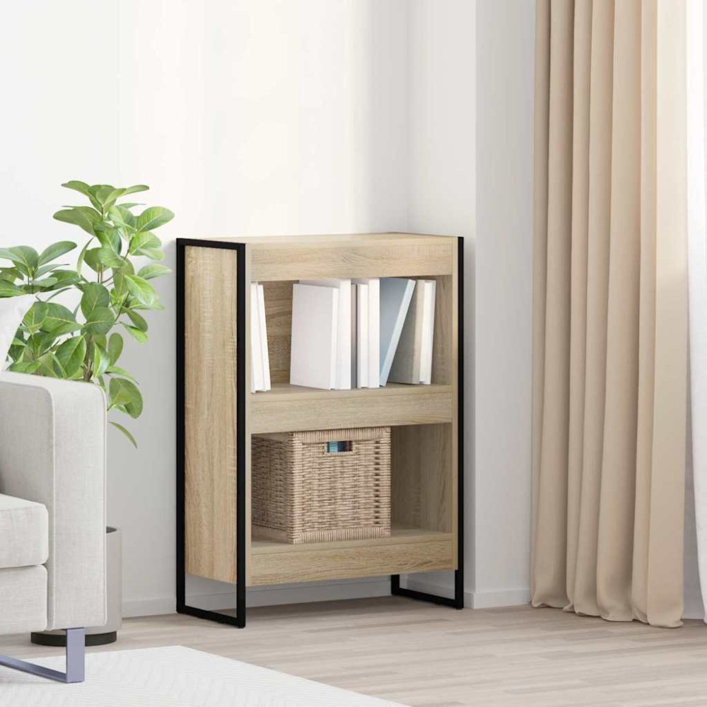 vidaXL Βιβλιοθήκη 60 x 30 x 86,5 εκ Επεξεργασμένο Ξύλο Σονόμα