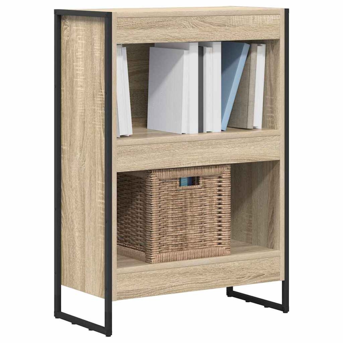 vidaXL Βιβλιοθήκη 60 x 30 x 86,5 εκ Επεξεργασμένο Ξύλο Σονόμα