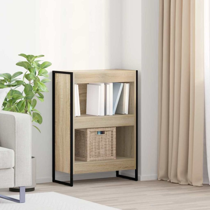 vidaXL Βιβλιοθήκη 60 x 30 x 86,5 εκ Επεξεργασμένο Ξύλο Σονόμα