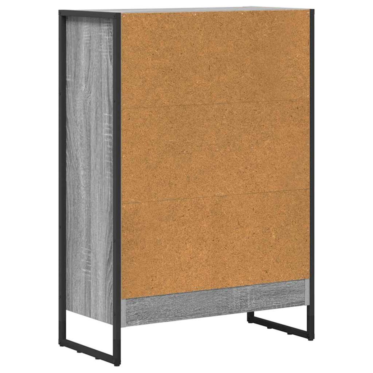 vidaXL Βιβλιοθήκη 60 x 30 x 86,5 εκ Επεξεργασμένο Ξύλο Γκρίζο Σονομα