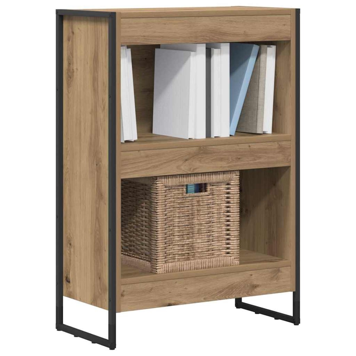vidaXL Βιβλιοθήκη 60 x 30 x 86,5 εκ Επεξεργασμένο Ξύλο