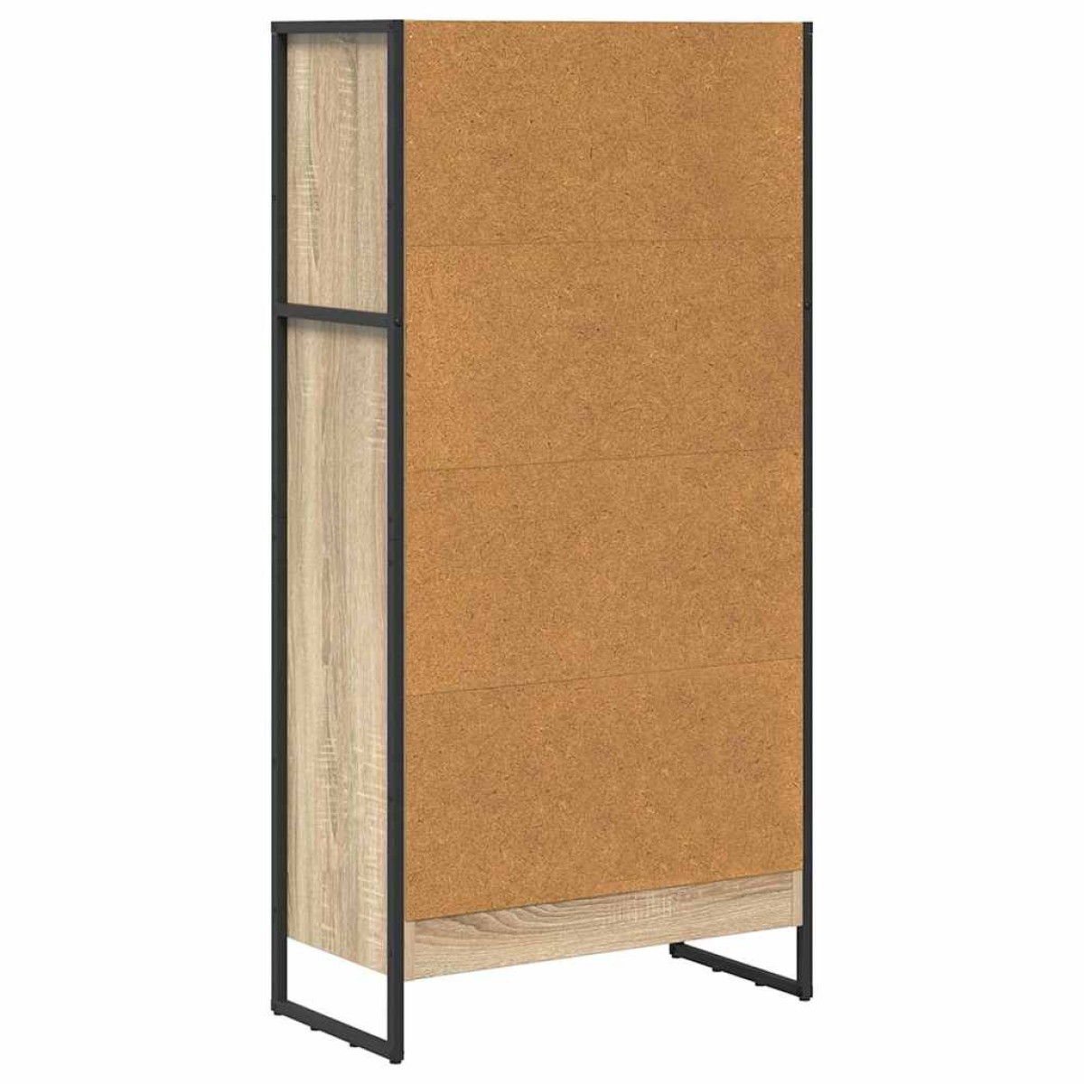 vidaXL Βιβλιοθήκη 60 x 30 x 121 εκ Επεξεργασμένο Ξύλο Σονόμα