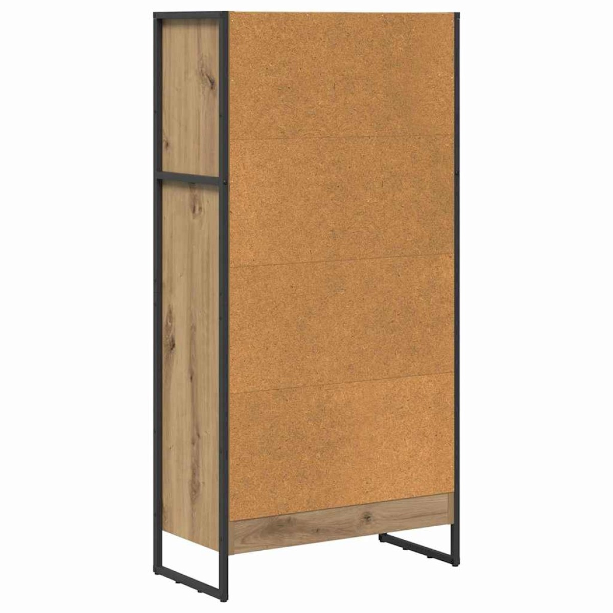 vidaXL Βιβλιοθήκη 60 x 30 x 121 εκ Επεξεργασμένο Ξύλο