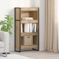 vidaXL Βιβλιοθήκη 60 x 30 x 121 εκ Επεξεργασμένο Ξύλο