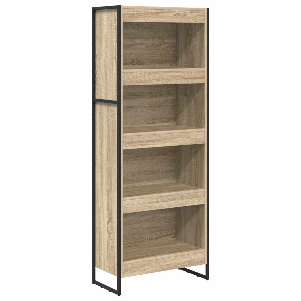 vidaXL Βιβλιοθήκη 60 x 30 x 155 εκ Επεξεργασμένο Ξύλο Σονόμα
