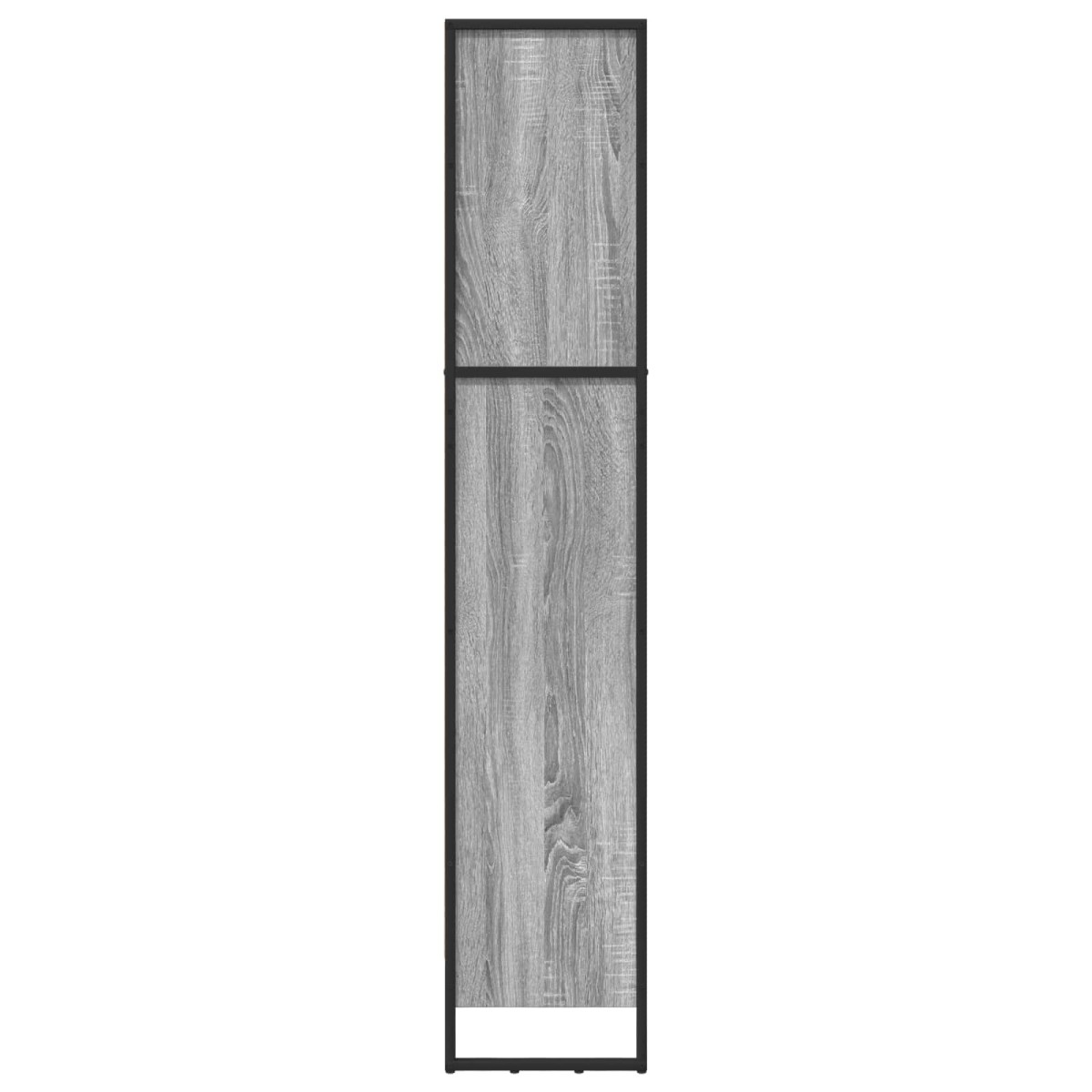 vidaXL Βιβλιοθήκη 60 x 30 x 155 εκ Επεξεργασμένο Ξύλο Γκρίζο Σονομα