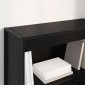 vidaXL Βιβλιοθήκη 80 x 30 x 86,5 εκ Επεξεργασμένο Ξύλο Μαύρη Οξυά