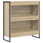vidaXL Βιβλιοθήκη 80 x 30 x 86,5 εκ Επεξεργασμένο Ξύλο Σονόμα