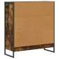 vidaXL Βιβλιοθήκη 80 x 30 x 86,5 εκ Επεξεργασμένο Ξύλο Καπνιστό Δρύς