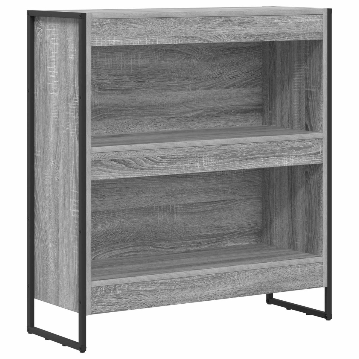 vidaXL Βιβλιοθήκη 80 x 30 x 86,5 εκ Επεξεργασμένο Ξύλο Γκρίζο Σονομα